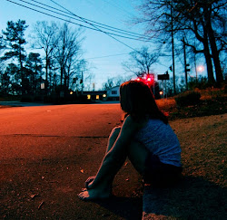 alone girl in road broken heart sunset Images Love Today
