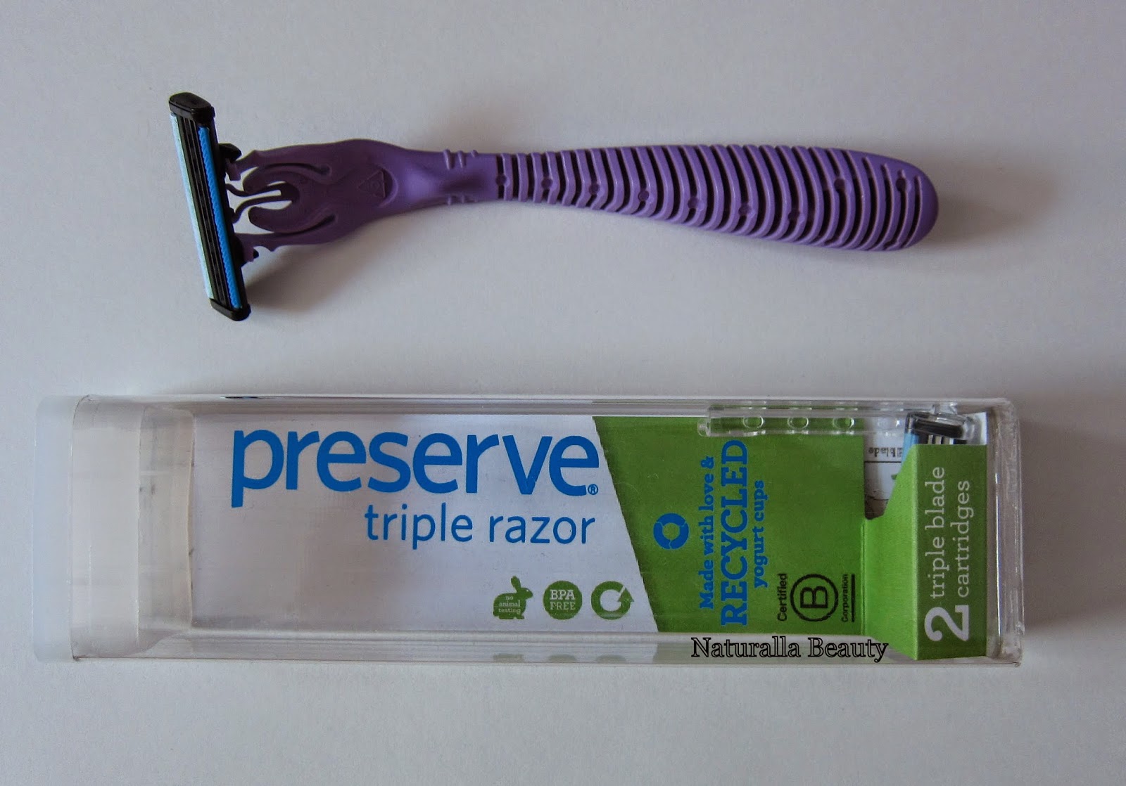 Mixed Feelings on the Preserve Triple Blade Razor - Naturalla Beauty