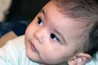 Baby face. Stock Photo credit: andreyutzu