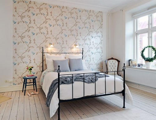 quarto papel parede