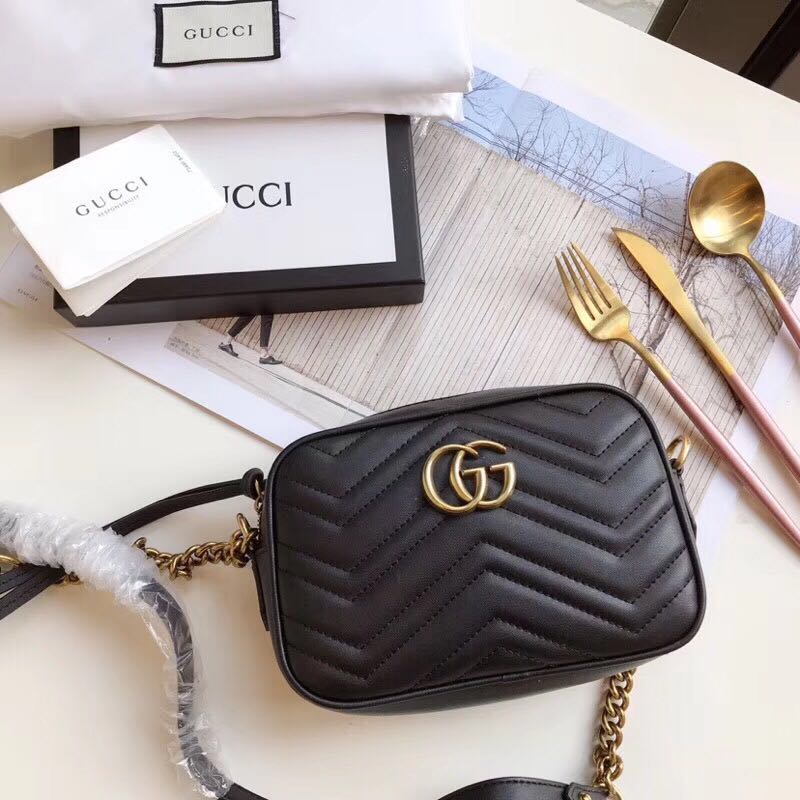 WE Do Love Luxury: GUCCI GG Marmont Matelassé Camera Sling Bag 🎁 Gift ...