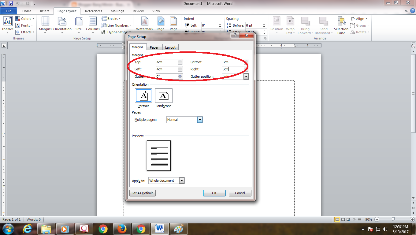 Cara Mengatur Margins Batas Kertas Di Microsoft Word Bang Ontak