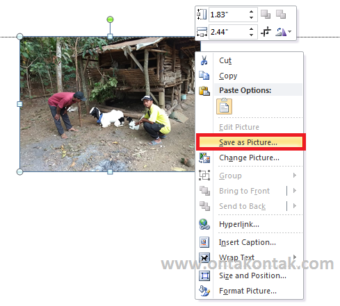 Cara Menyimpan Gambar Dari Ms. Word Ke Format Jpg