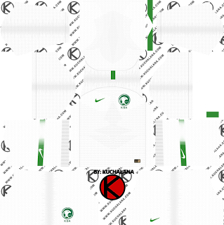 Saudi Arabia 2018 World Cup Kit -  Dream League Soccer Kits