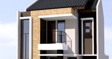 Gambar Rumah Minimalis 2 Lantai Type 45  Design Rumah 