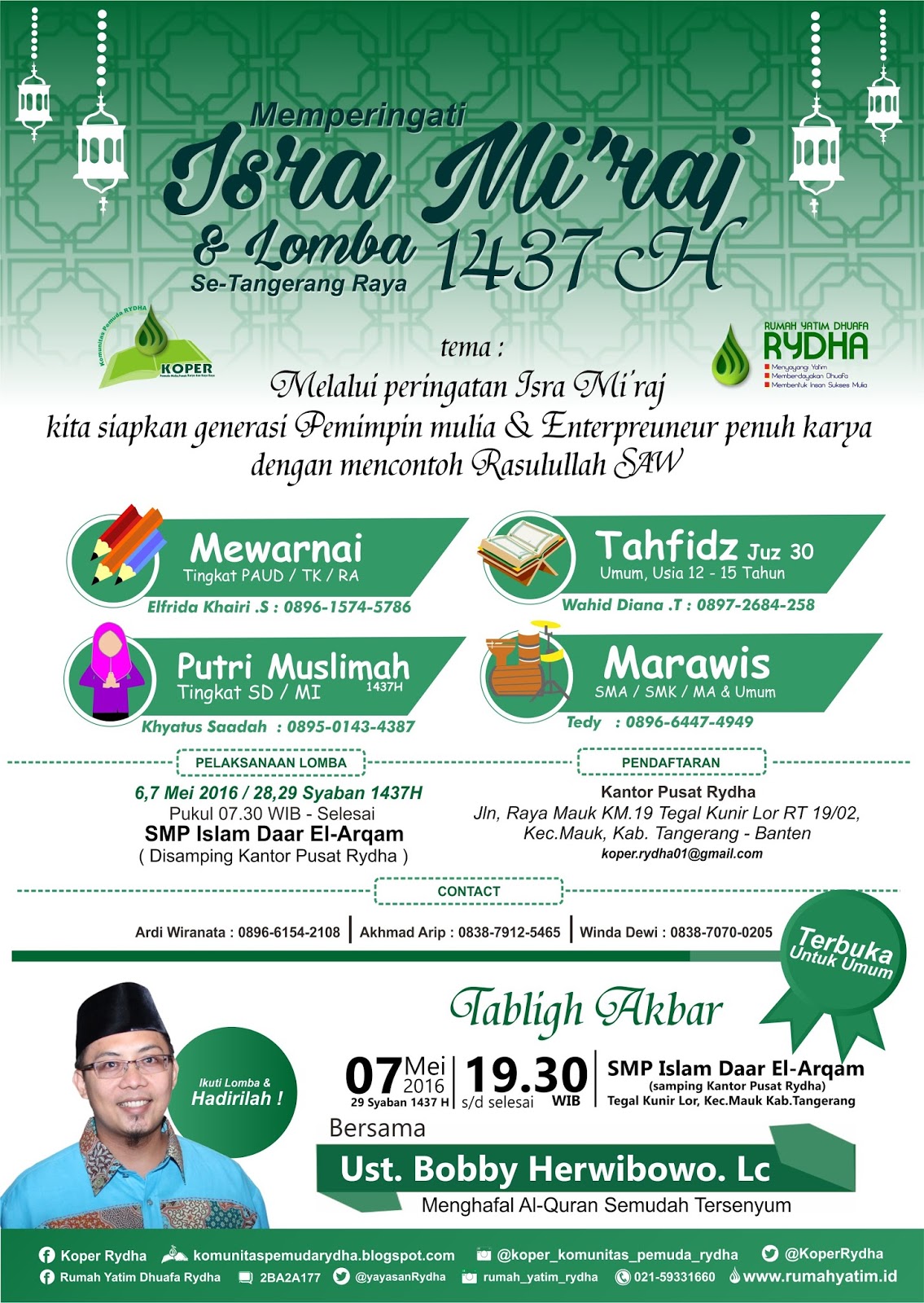 Event Komunitas Pemuda Rydha