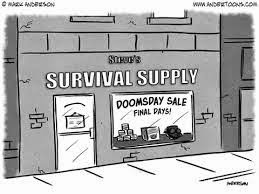 Supply for Dooms Day Very Funny Humor Cartoon Jokes