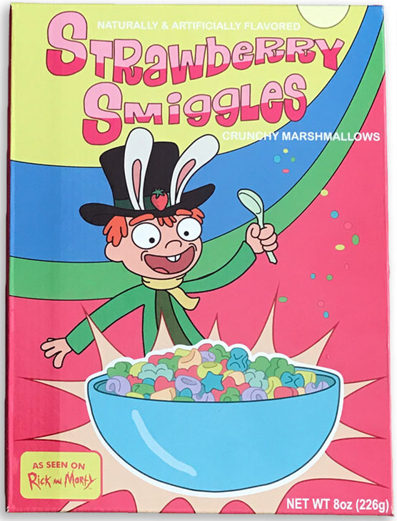 FYE has real Strawberry Smiggles cereal. 