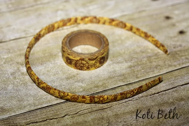 Washi Tape Headbands Koti Beth