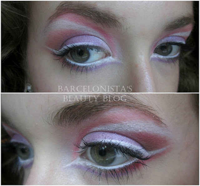Vibrant Violet 'Mardi Gras' Inspired Makeup