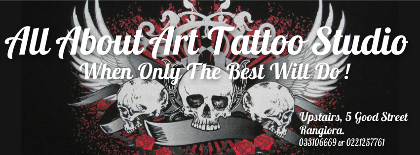 All About Art Tattoo Studio Rangiora