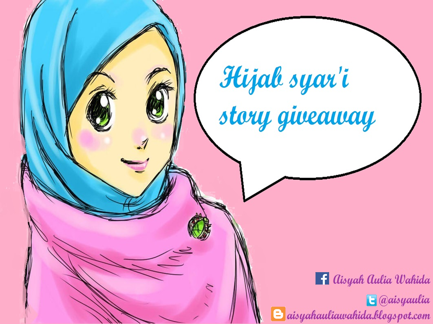 Gambar Kartun Muslimah Hijrah Instagram Istiqamah Syar Gambar