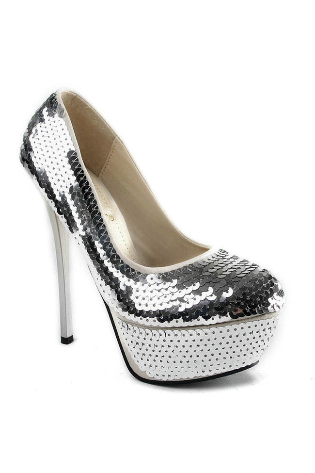 Silver Stiletto Heels | Fashionate Trends
