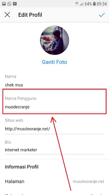 √ Cara Mengganti Nama Pengguna Instagram Yang Tidak Tersedia -  musdeoranje.net