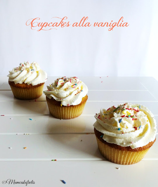 La Ricetta per i Cupcakes alla vaniglia