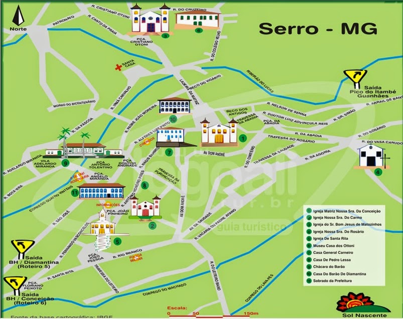 Guia do Serro MG Brasil MAPAS DO SERRO Guia do Serro MG Brasil MAPAS DO SERRO