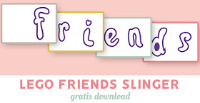 Lego Friends slinger