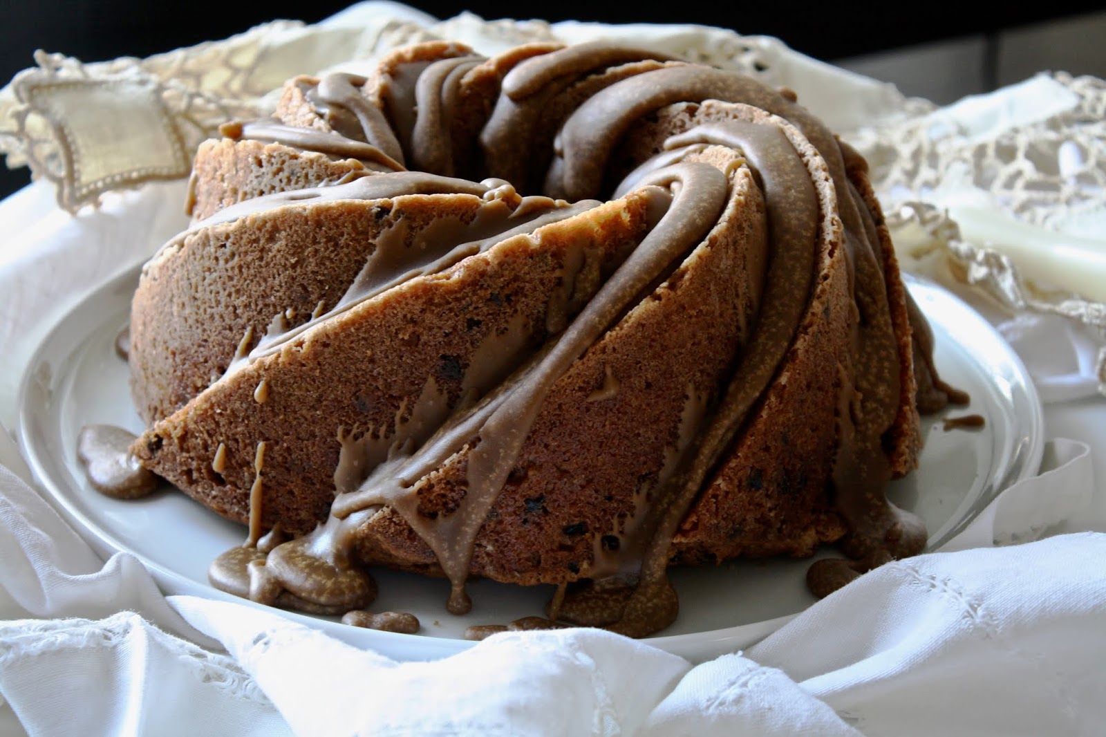 salted sugared spiced™ Applesauce Spice Cake with Brown Sugar Icing
