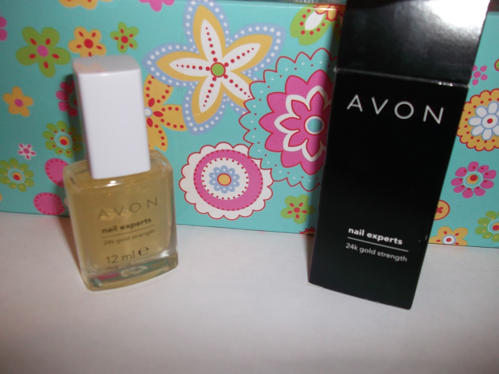 All About Beauty Avon Nail Experts 24k Gold Strength!