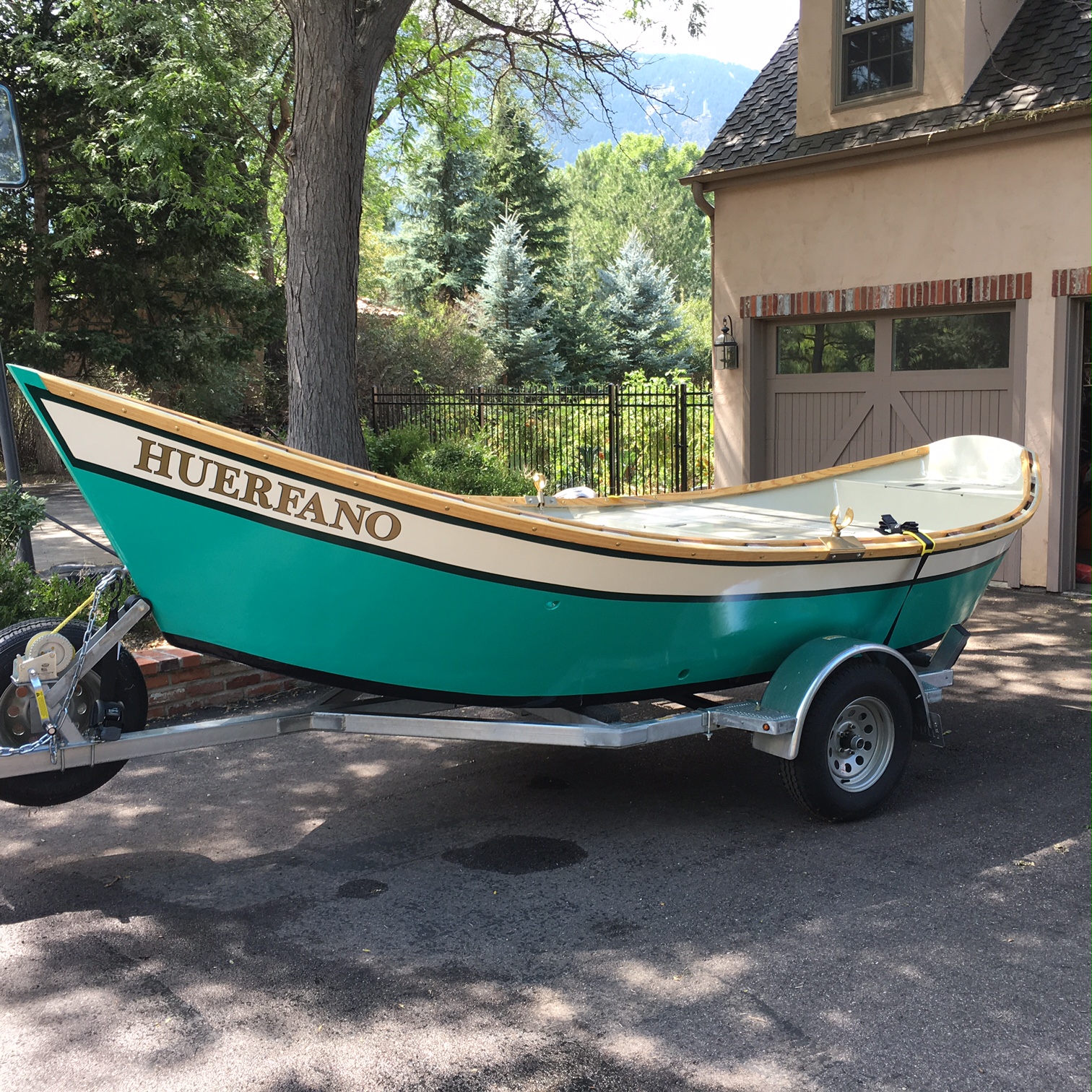 Whitewater Dory Filling Space