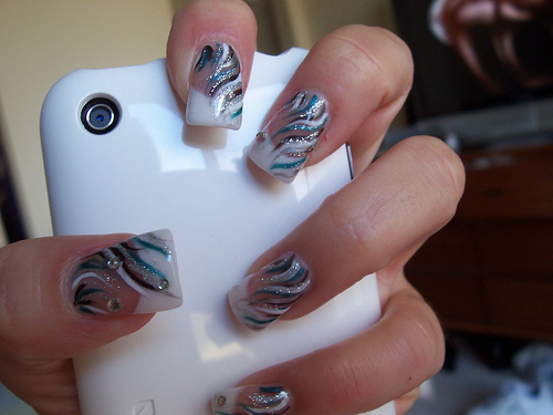 The Awesome Glitter nail designs for glamorous look Pics The Captivating Glitter nail designs for glamorous look Images