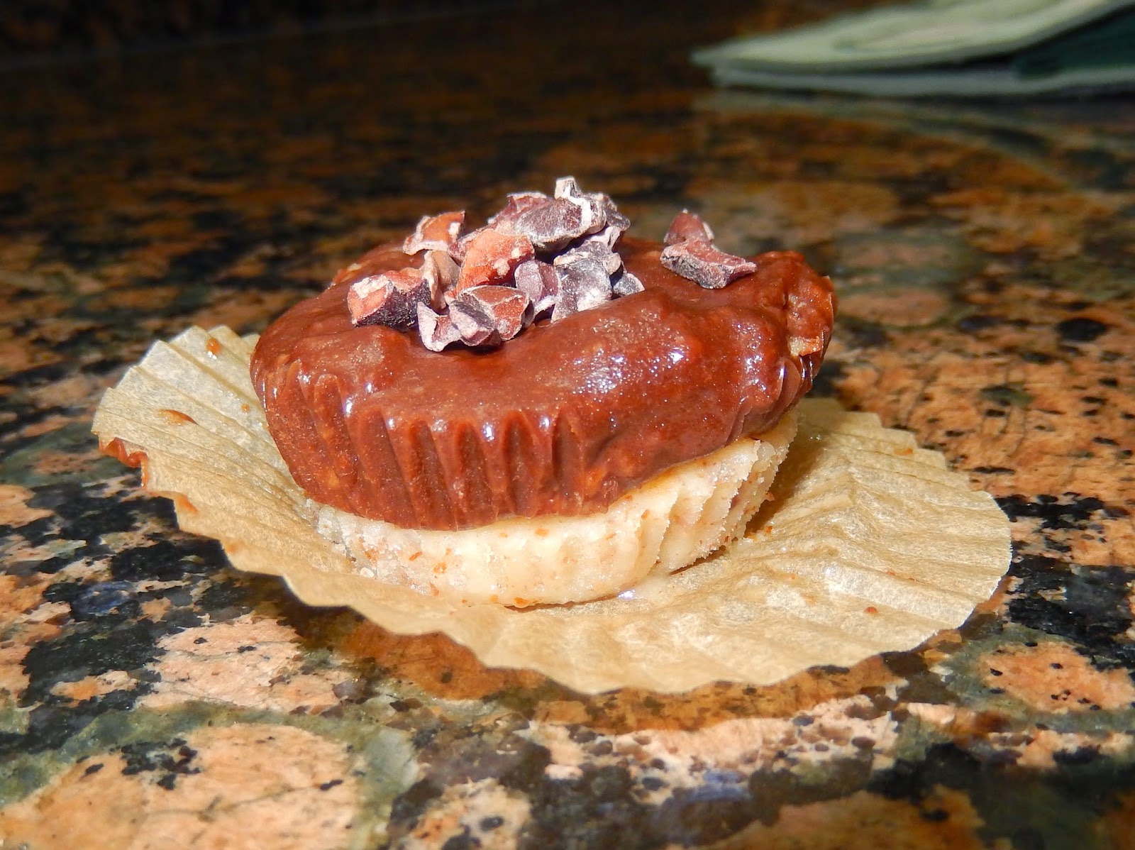 healthy self Chocolate Almond Cacao cups