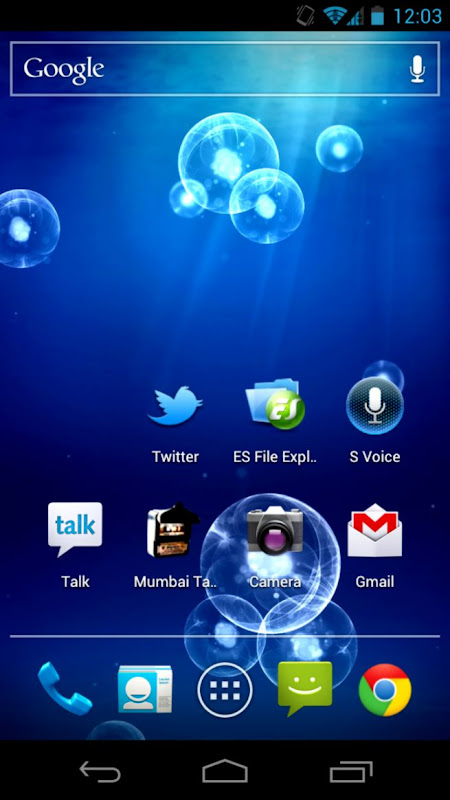 Download Stock Galaxy S3 Live Wallpapers for your Android Phone