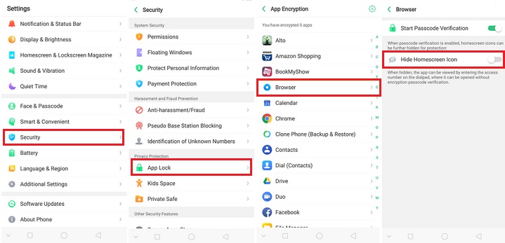 Cara Menyembunyikan Aplikasi Di Hp Oppo F7 Info Seputar Hp