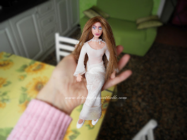 Sonia bambolina in pasta di porcellana