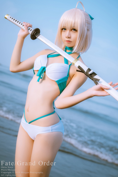 Read more about the article Cosplay [沖田凜花Rinka] 沖田総司 水着ver. (Fate Grand Order)