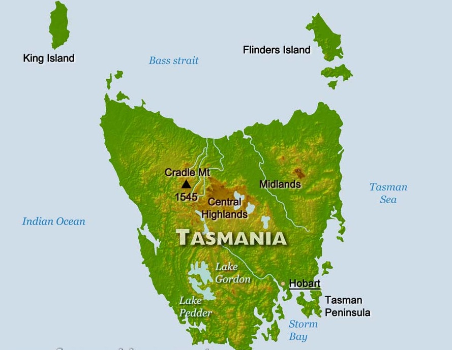 Tasmania Maps Printable Map Of Tasmania Printable Map - vrogue.co