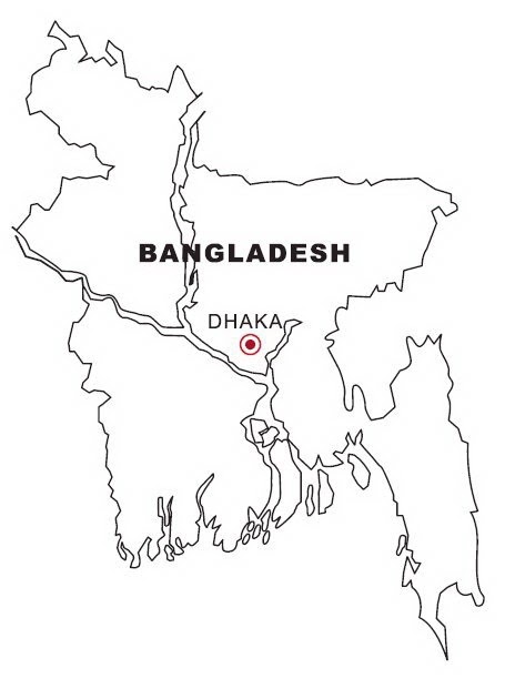 Coloring map of Bangladesh | COLOR AREA