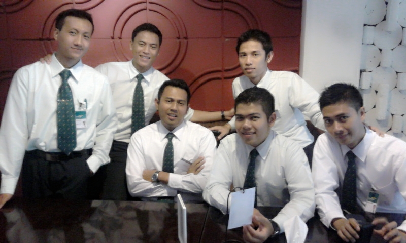 Bank staff