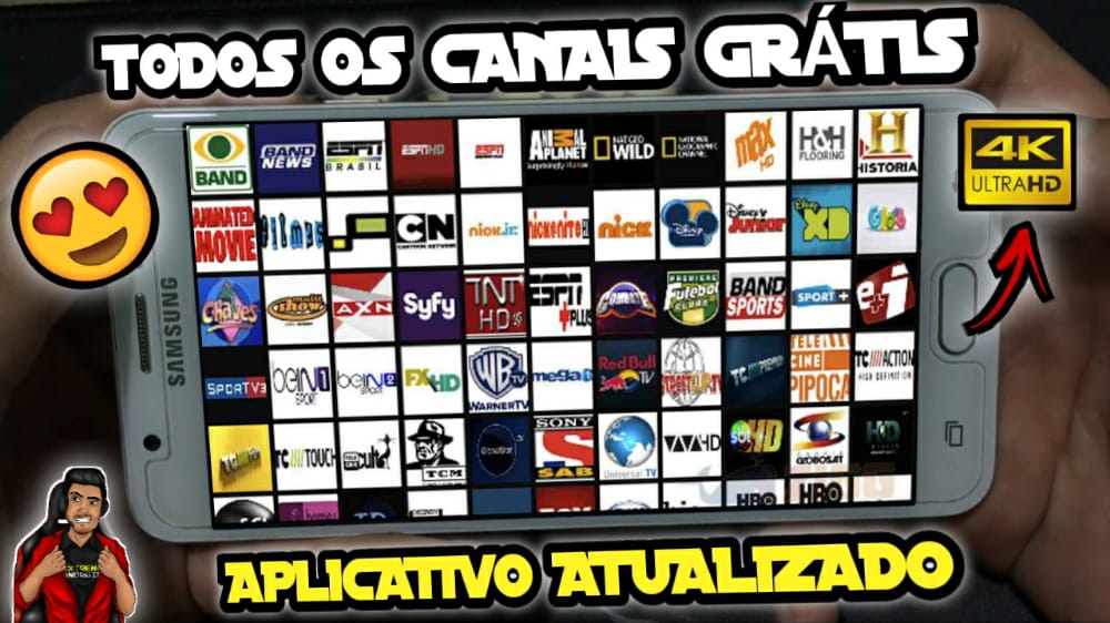 DOWNLOAD APP de TV para TODOS os CELULARES android • Todos os CANAIS