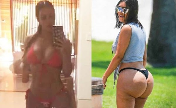 Kim Kardashian trabaja duro para no pasar vergüenzas
