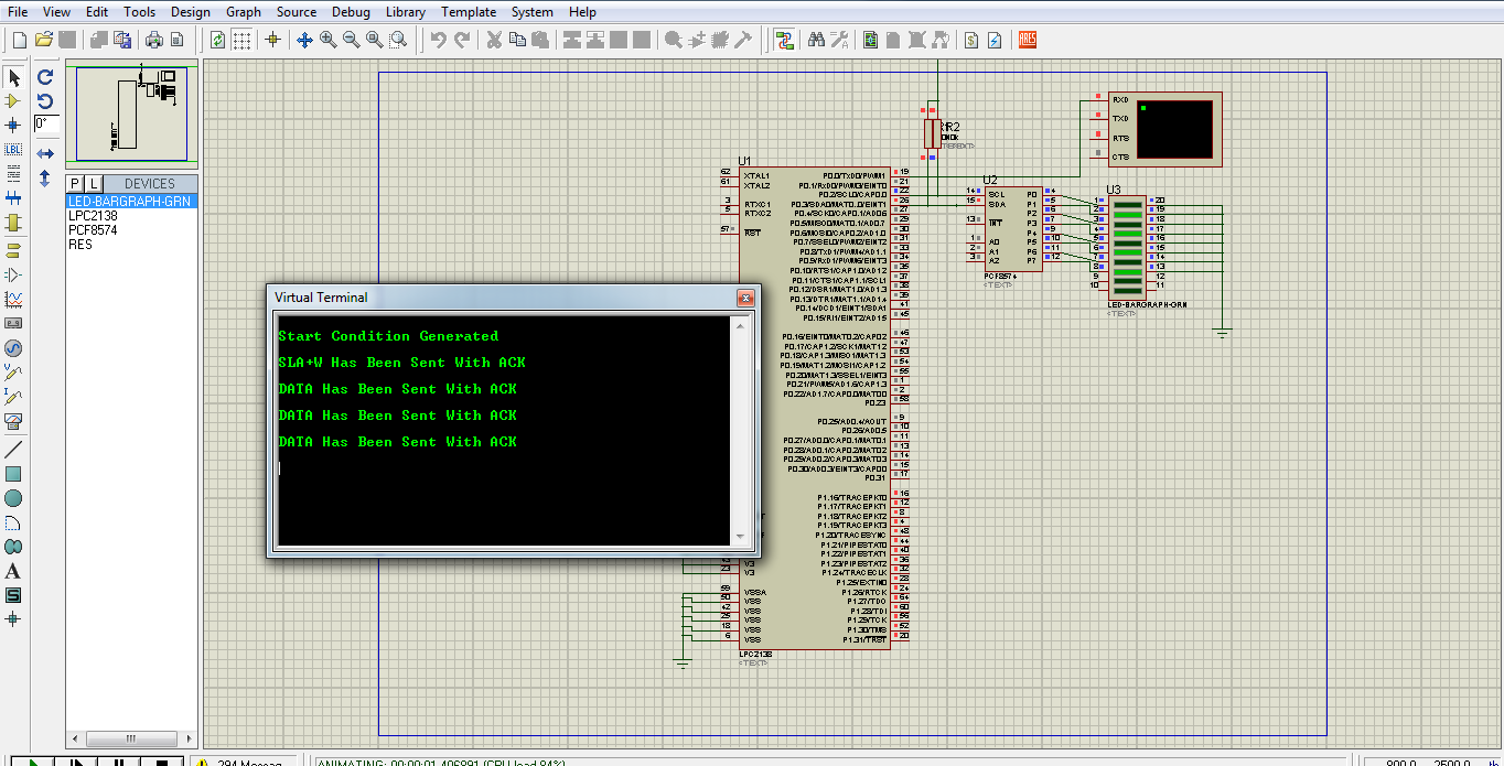 I2C using LPC2148 (ARM) Embedded by Medhavi