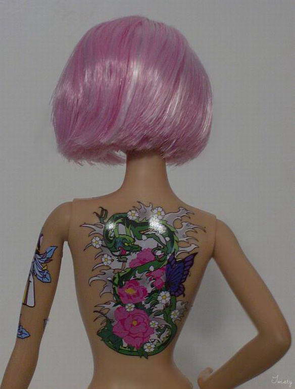 News Feed Popular Tattooed Barbie Doll Photos