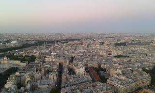 Fransa Paris Eyfel Kulesi'nden Manzara