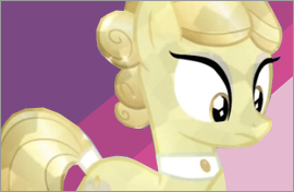 MLP Golden Glitter Ponies
