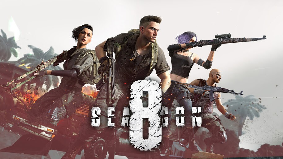 PUBG, Season 8, Squad, 4K, #5.2621