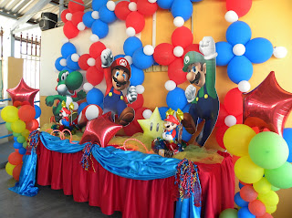 Fiestas Infantiles Decoradas con Mario Bros