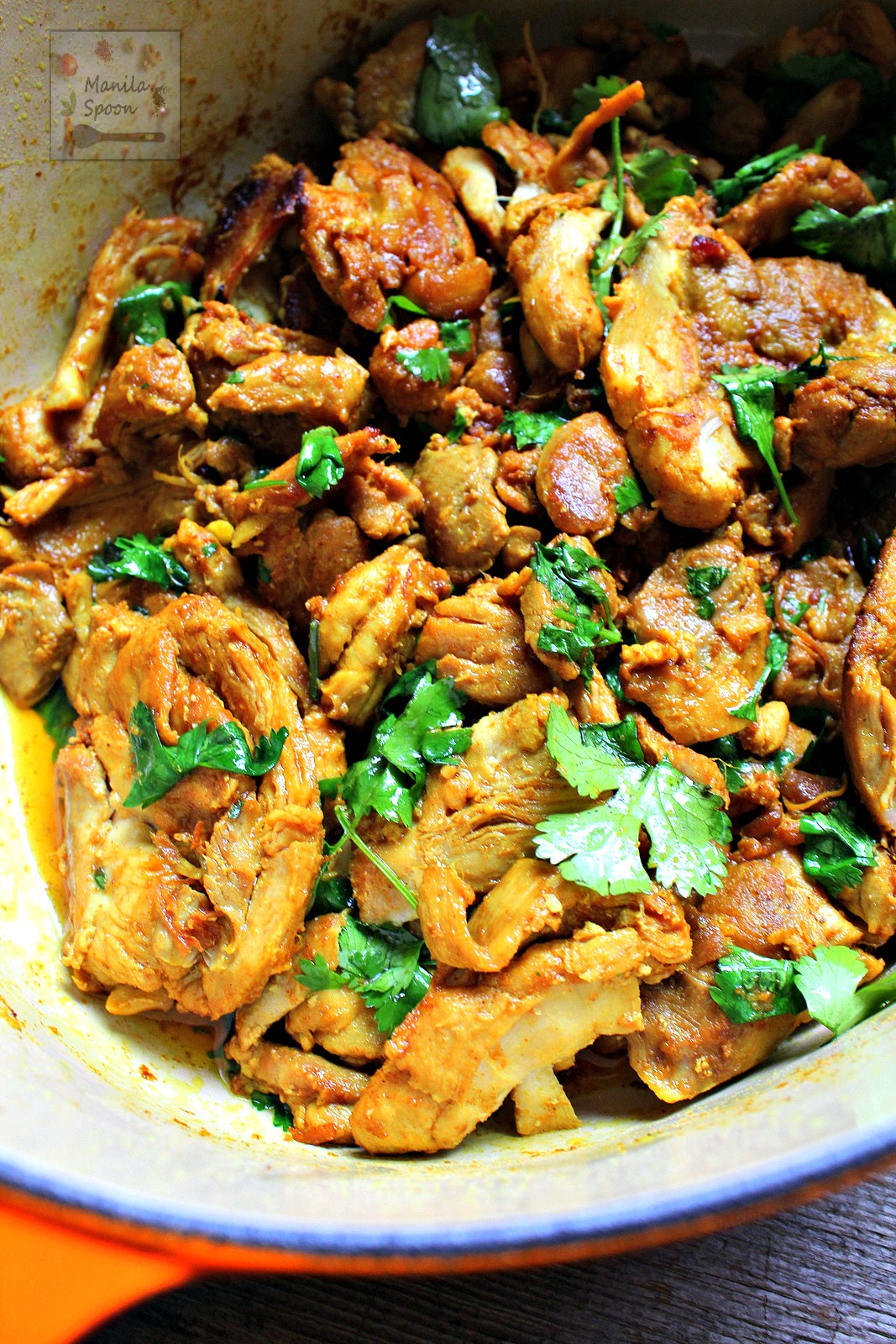 Lemon Cilantro (or Coriander) Chicken Manila Spoon