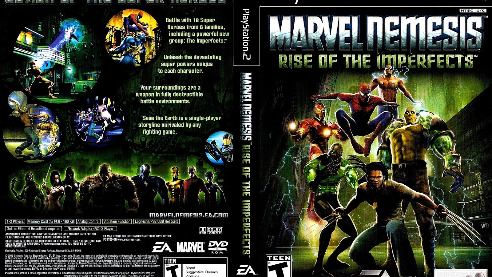Marvel Nemesis Rise Of The Imperfects Comic Perfect Choices