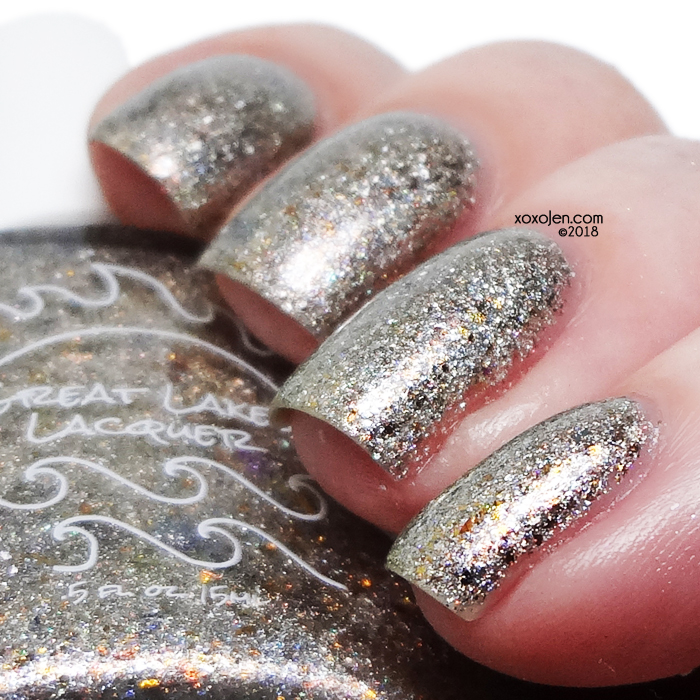 xoxoJen's swatch of Great Lakes Lacquer To The King