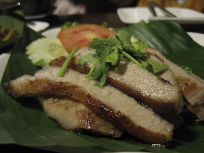 Bangkok, Som Tam Nua, pork collar