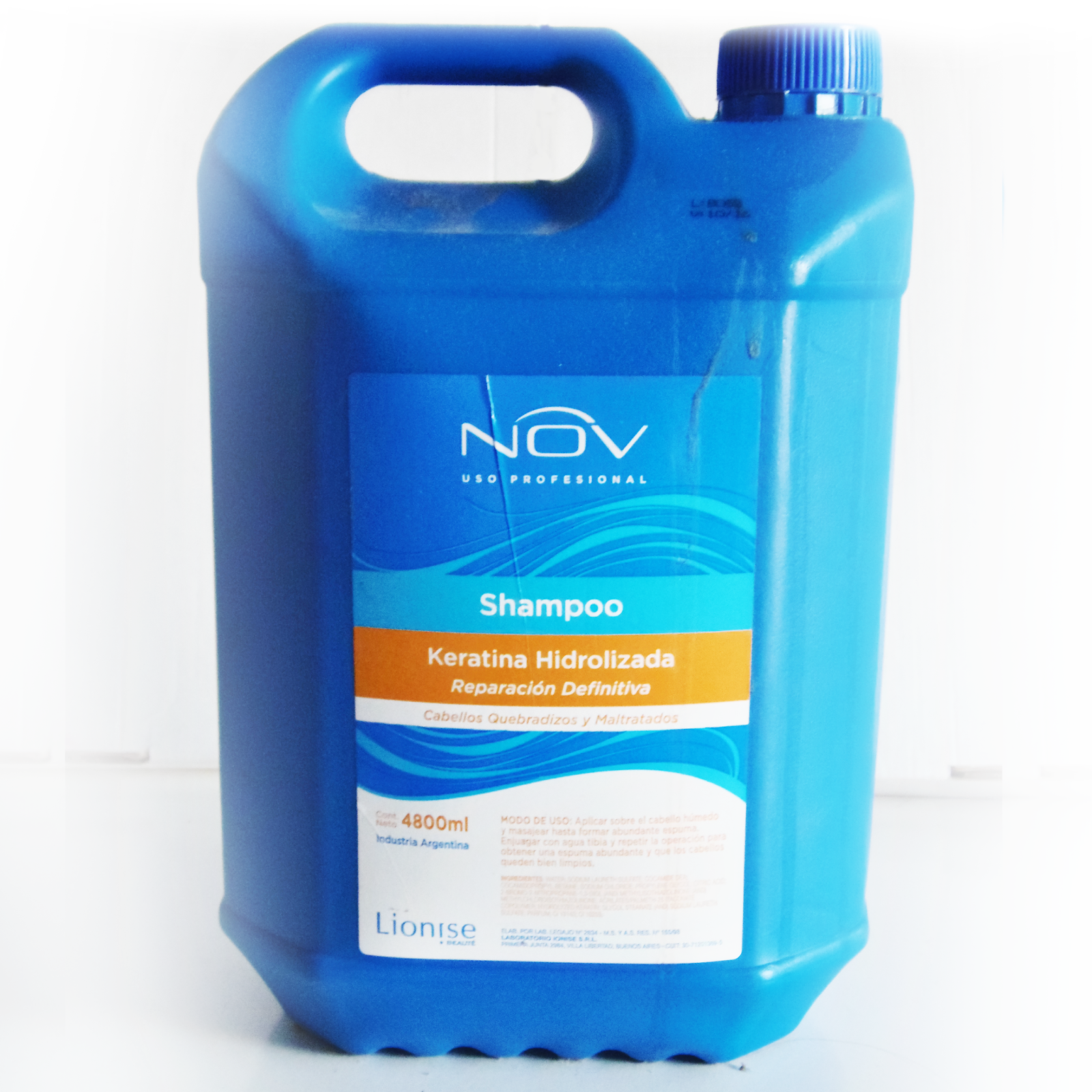 Shampoo con Keratina Hidrolizada NOV Vanelook Productos y tratamientos capilares en Chile