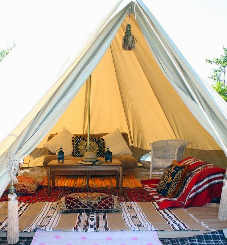 Side Street Style Glamping Interior inspiration