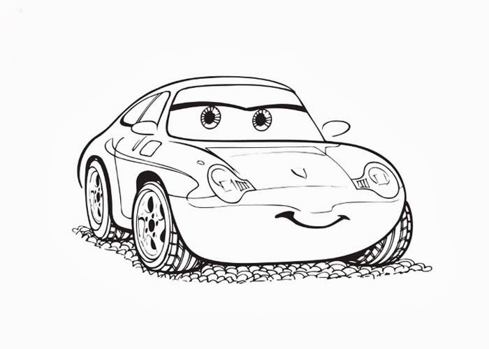 Cars Sally coloring pages Free Coloring Pages and Coloring Books for Kids