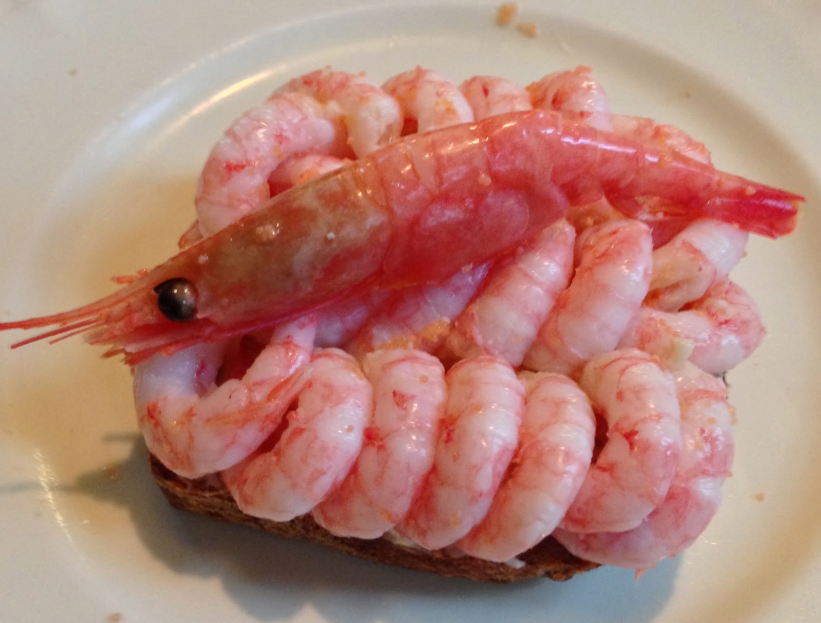 Prawn, Shrimp or Scampi for dinner.