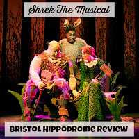 Fiona, Donkey and Shrek in Shrek the Musical